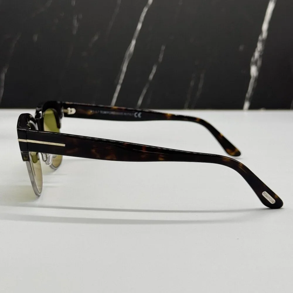NEW TOM FORD HARRY-02 TF597 52N HAVANA UNISEX SUNGLASSES TOM FORD FT0597 52N